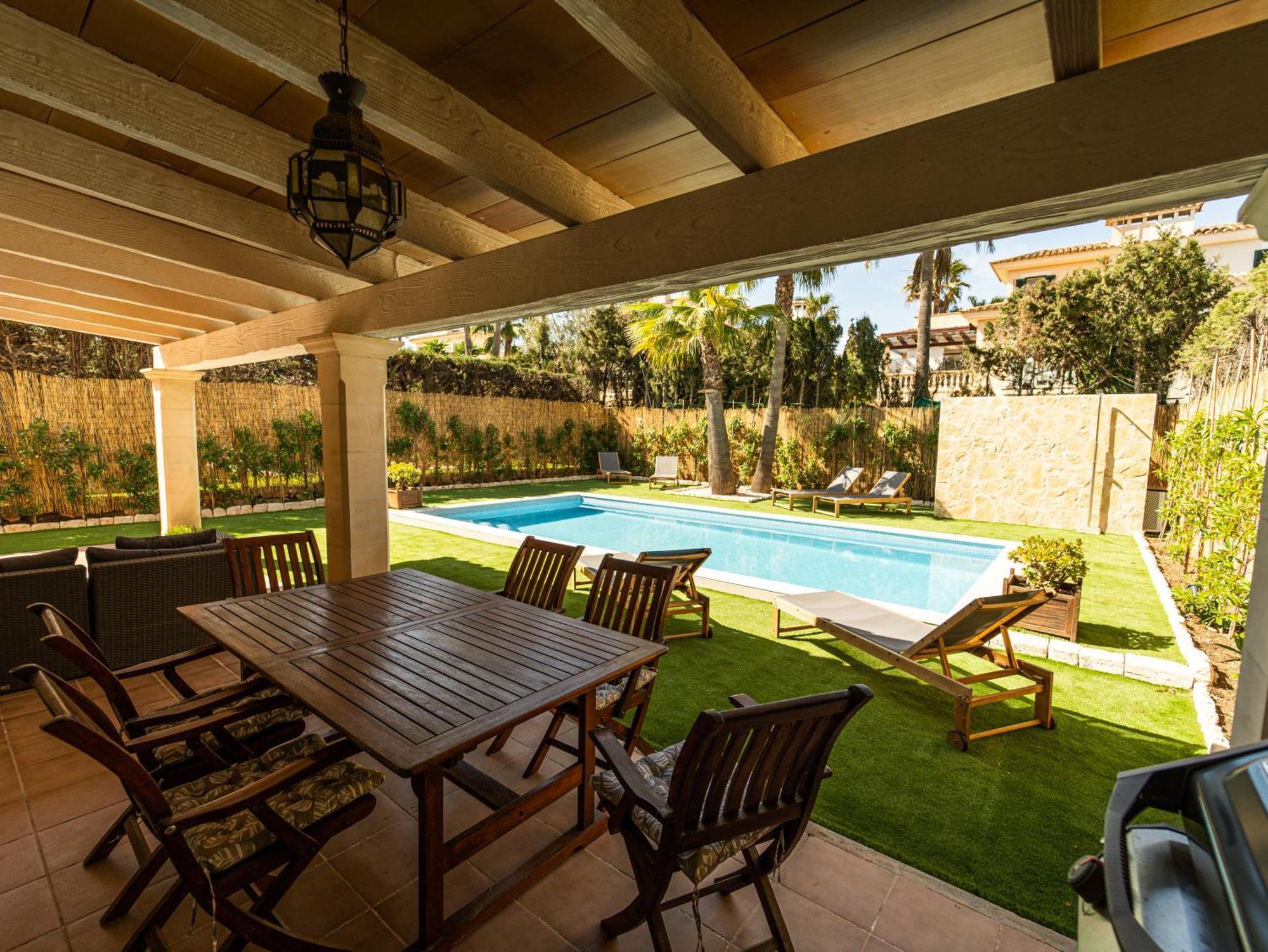 Casa Pinsa - Grosszuegiges Mediterran-Stilvolles Ferienhaus Mit Eigenem Pool In Puig De Ros Llucmajor  Exterior foto