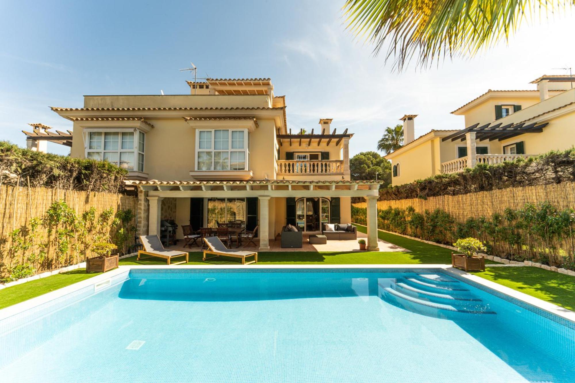 Casa Pinsa - Grosszuegiges Mediterran-Stilvolles Ferienhaus Mit Eigenem Pool In Puig De Ros Llucmajor  Exterior foto