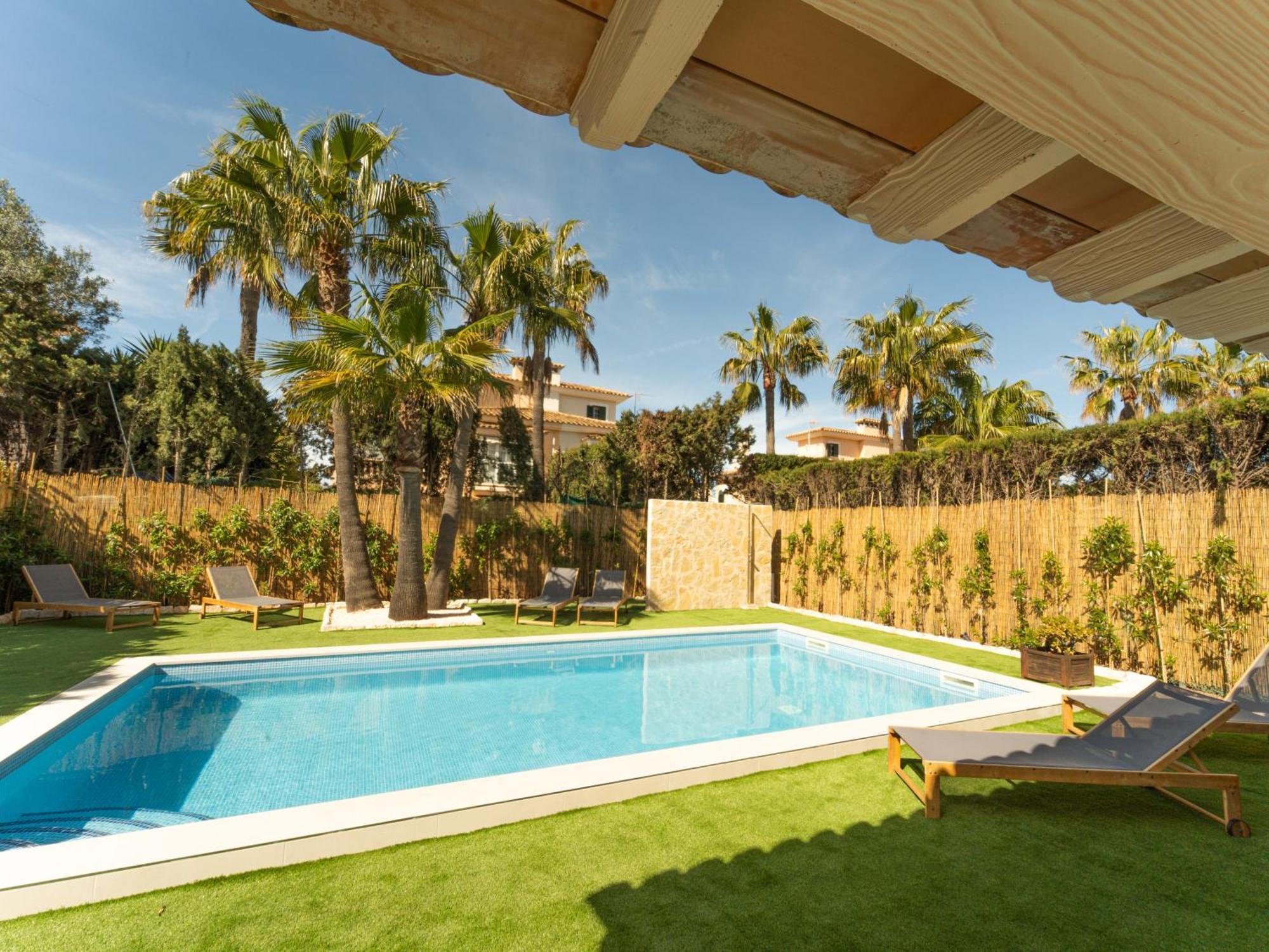 Casa Pinsa - Grosszuegiges Mediterran-Stilvolles Ferienhaus Mit Eigenem Pool In Puig De Ros Llucmajor  Exterior foto